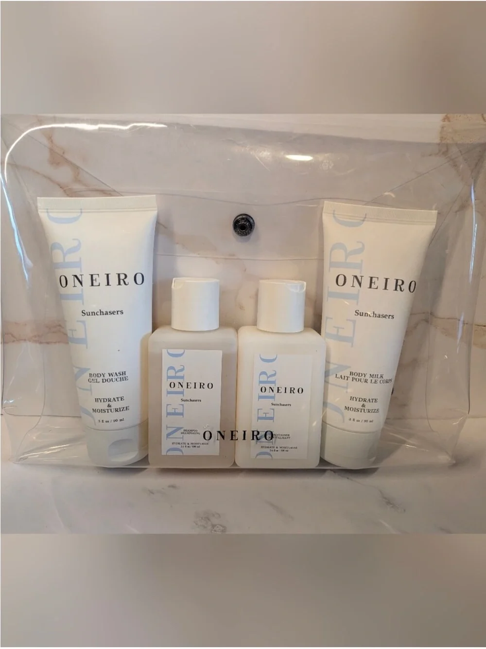 ONEIRO Sunchasers Travel Body Care Set - NEW